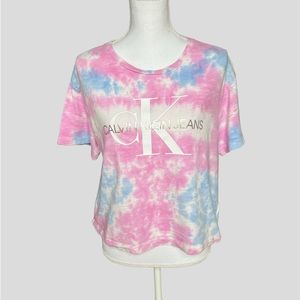 Calvin Klein Jeans tie dye t-shirt